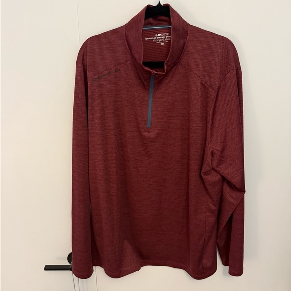 Vineyard Vines Other - Vineyard Vines Men's Maroon Lightweight half zip
